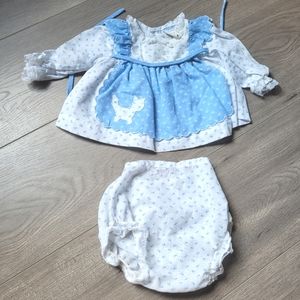 Wintate vintage baby girl dress